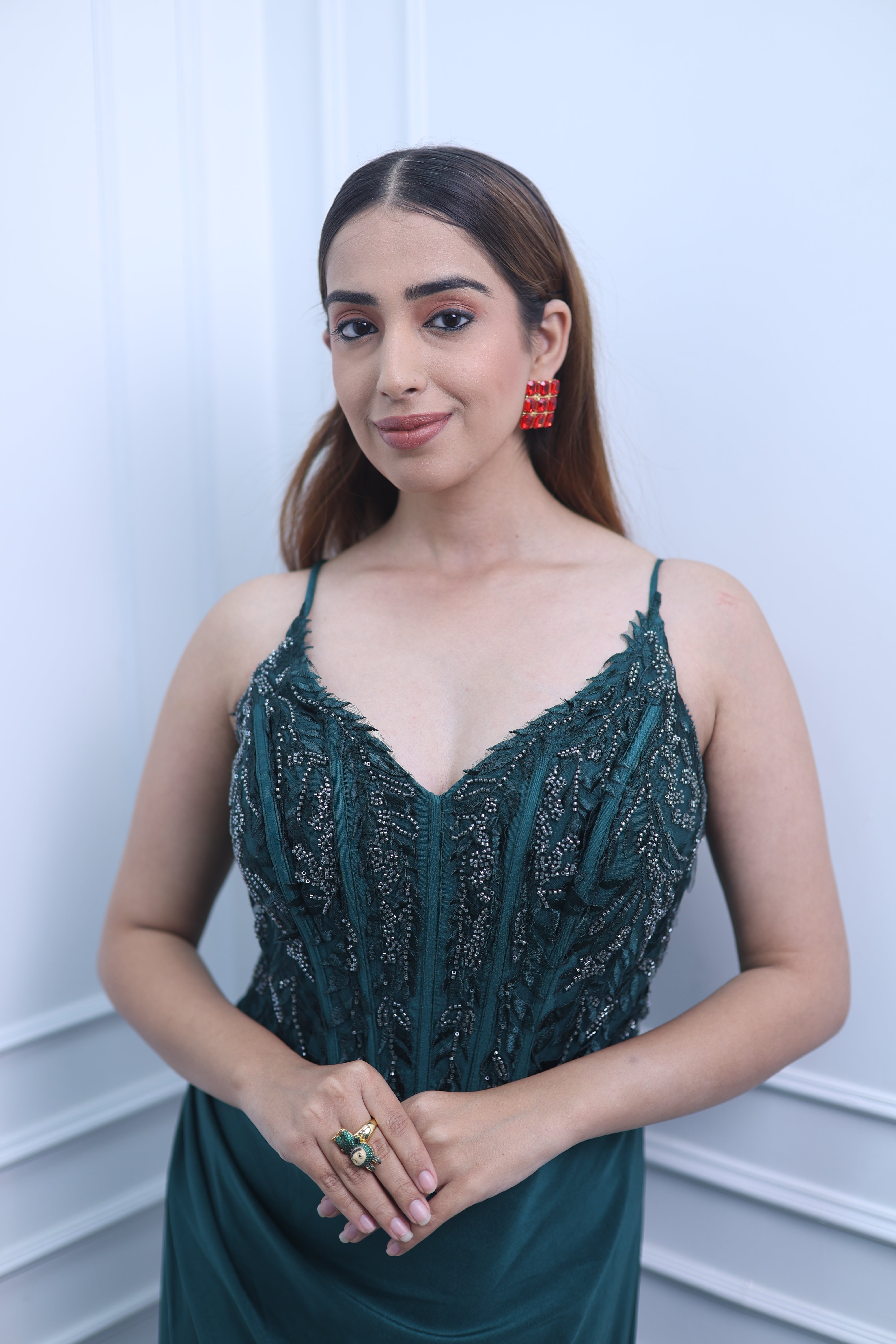 Royal Jade Mermaid Gown