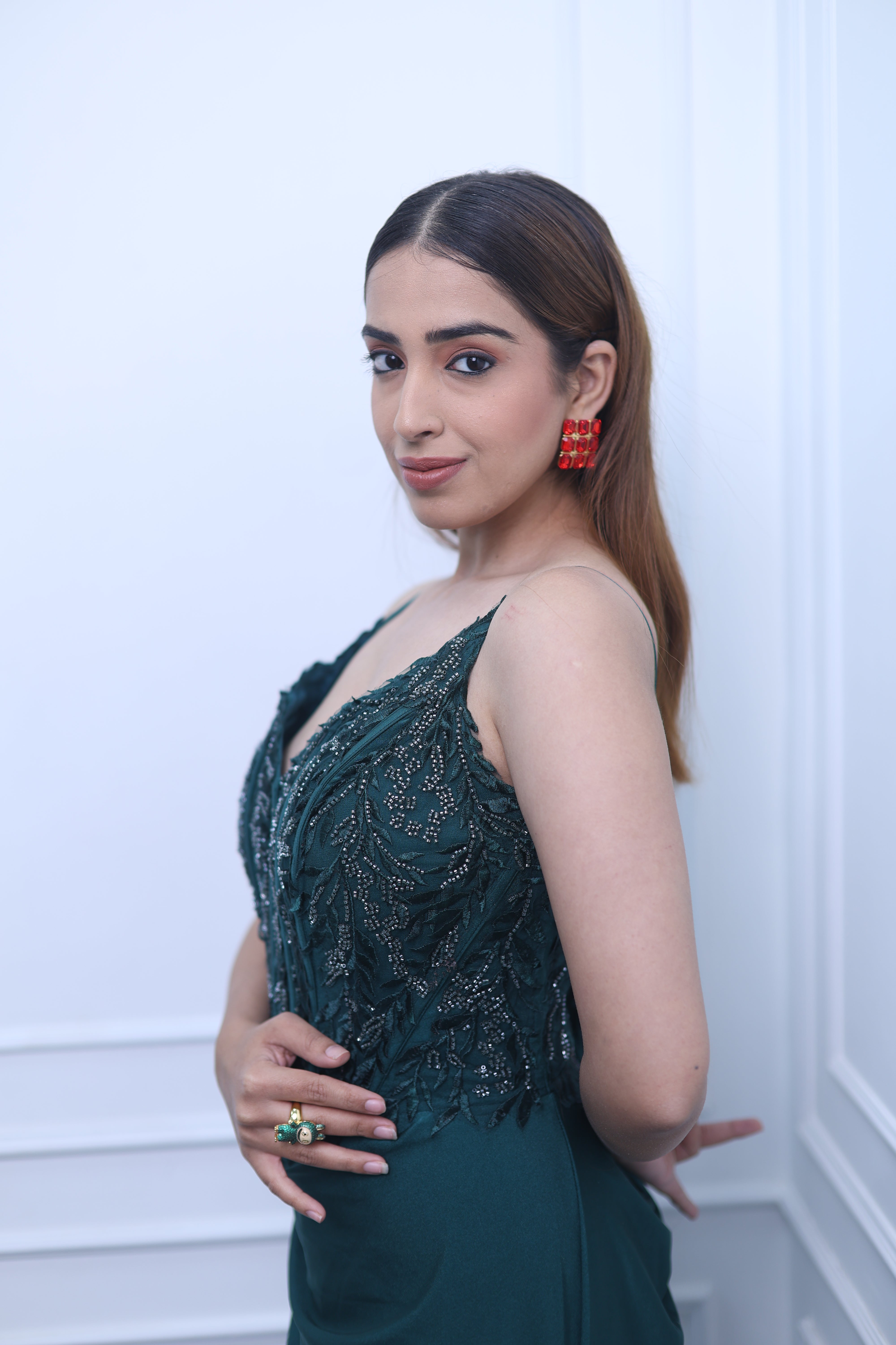 Royal Jade Mermaid Gown