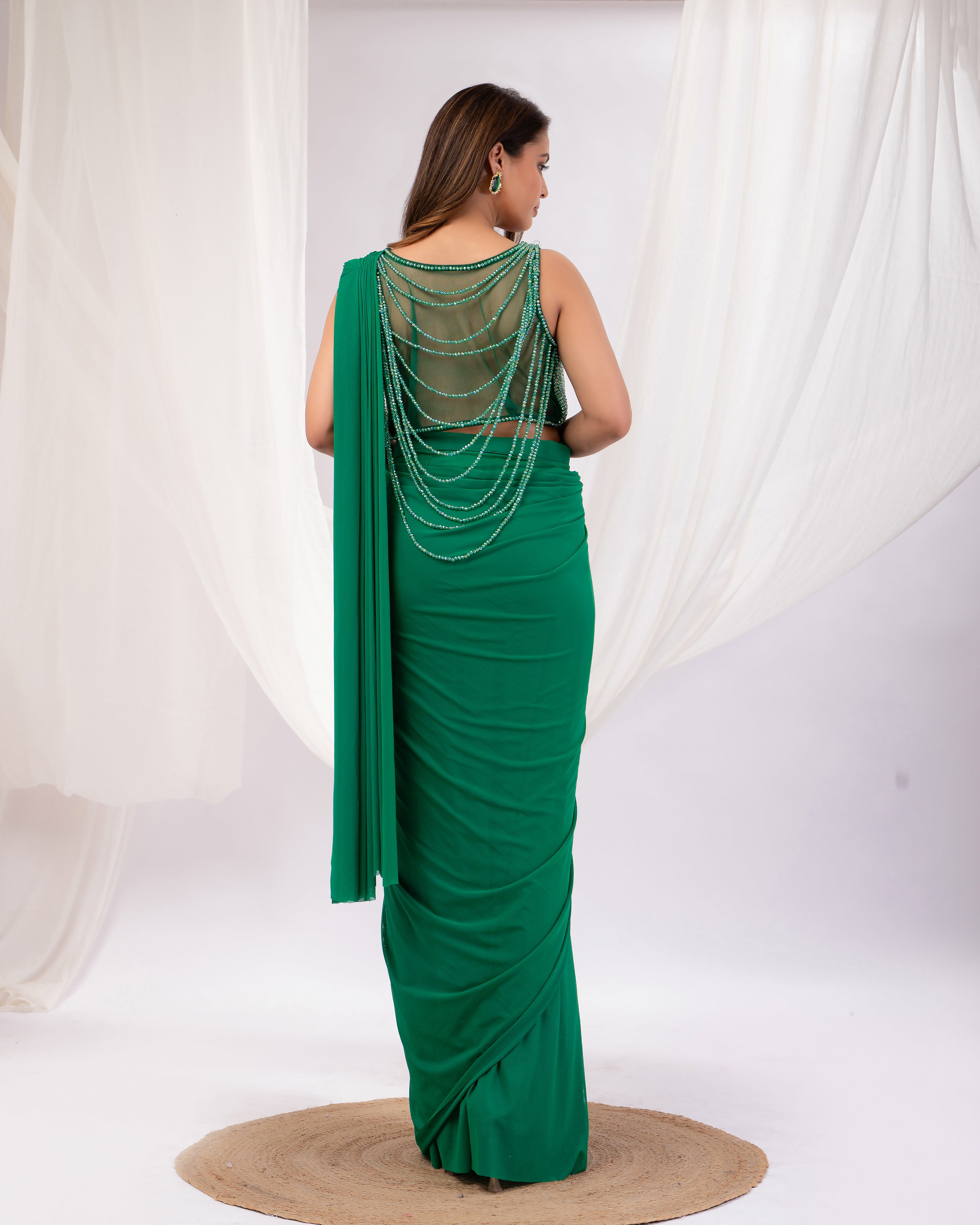 Emerald lush- Satrangi Collection
