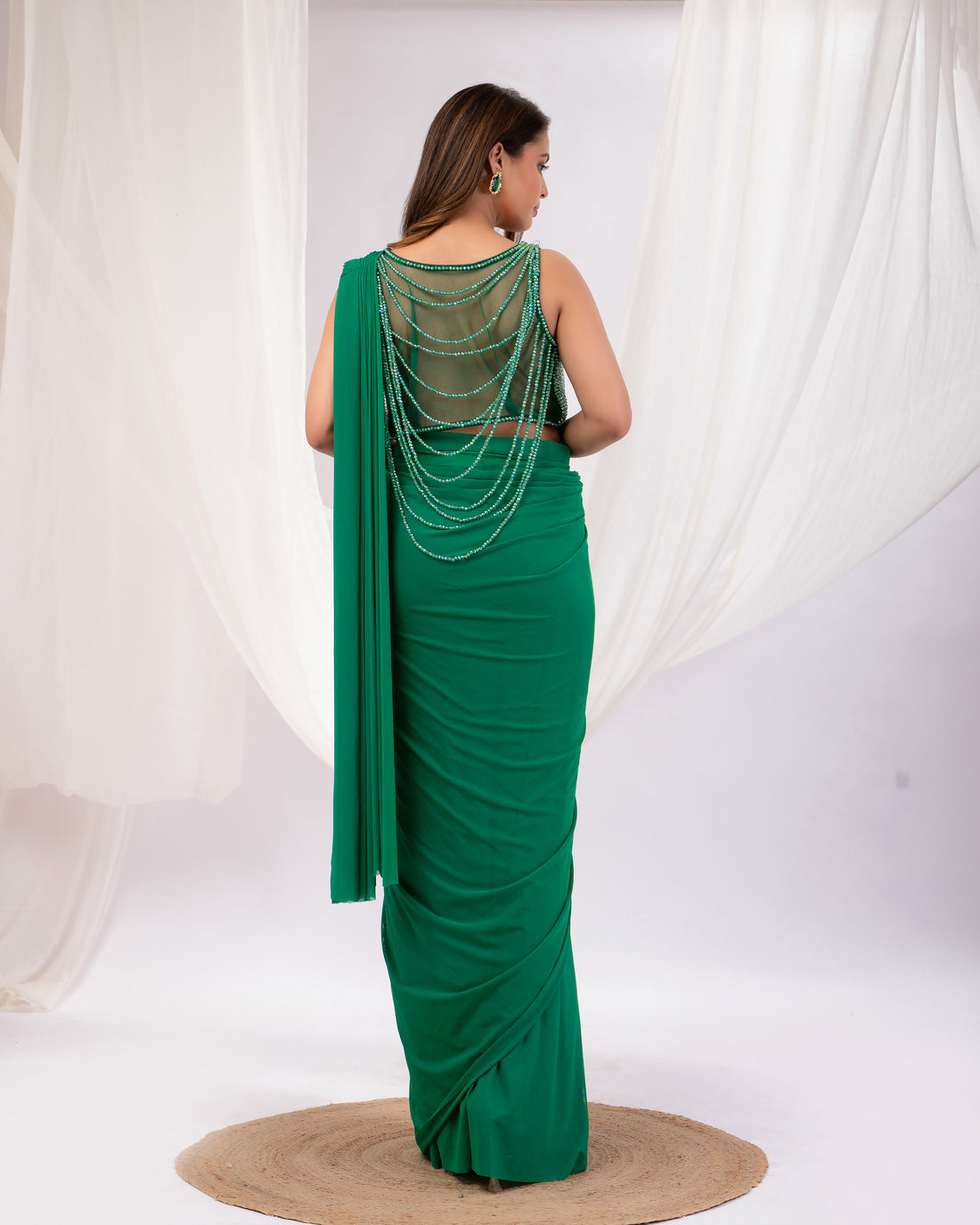 Emerald lush- Satrangi Collection