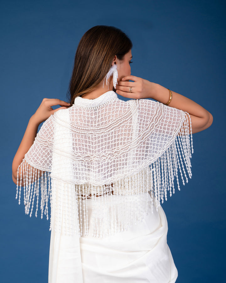 White Lining Pearl Cape