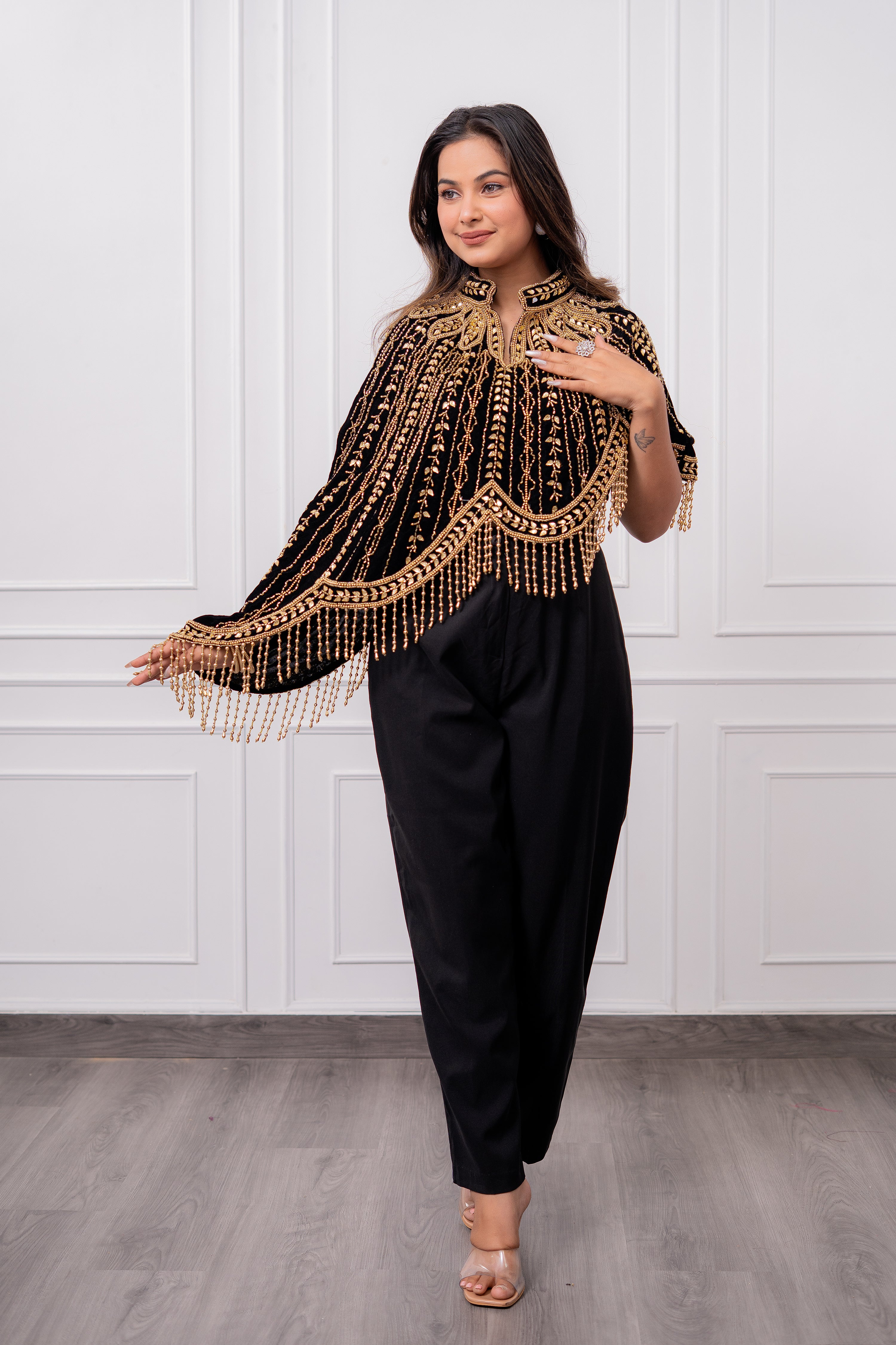 Butterfly Golden Cape