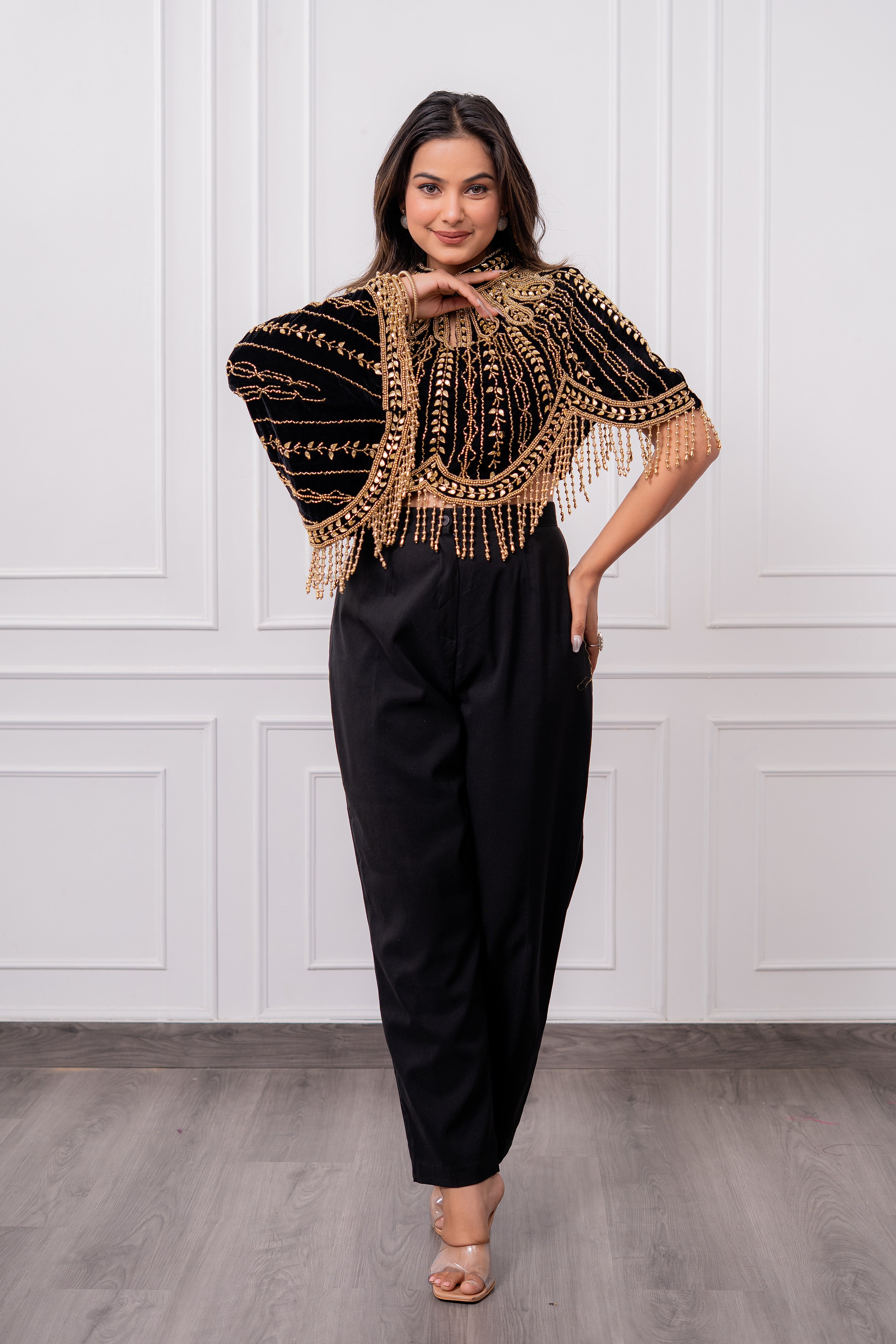 Butterfly Golden Cape