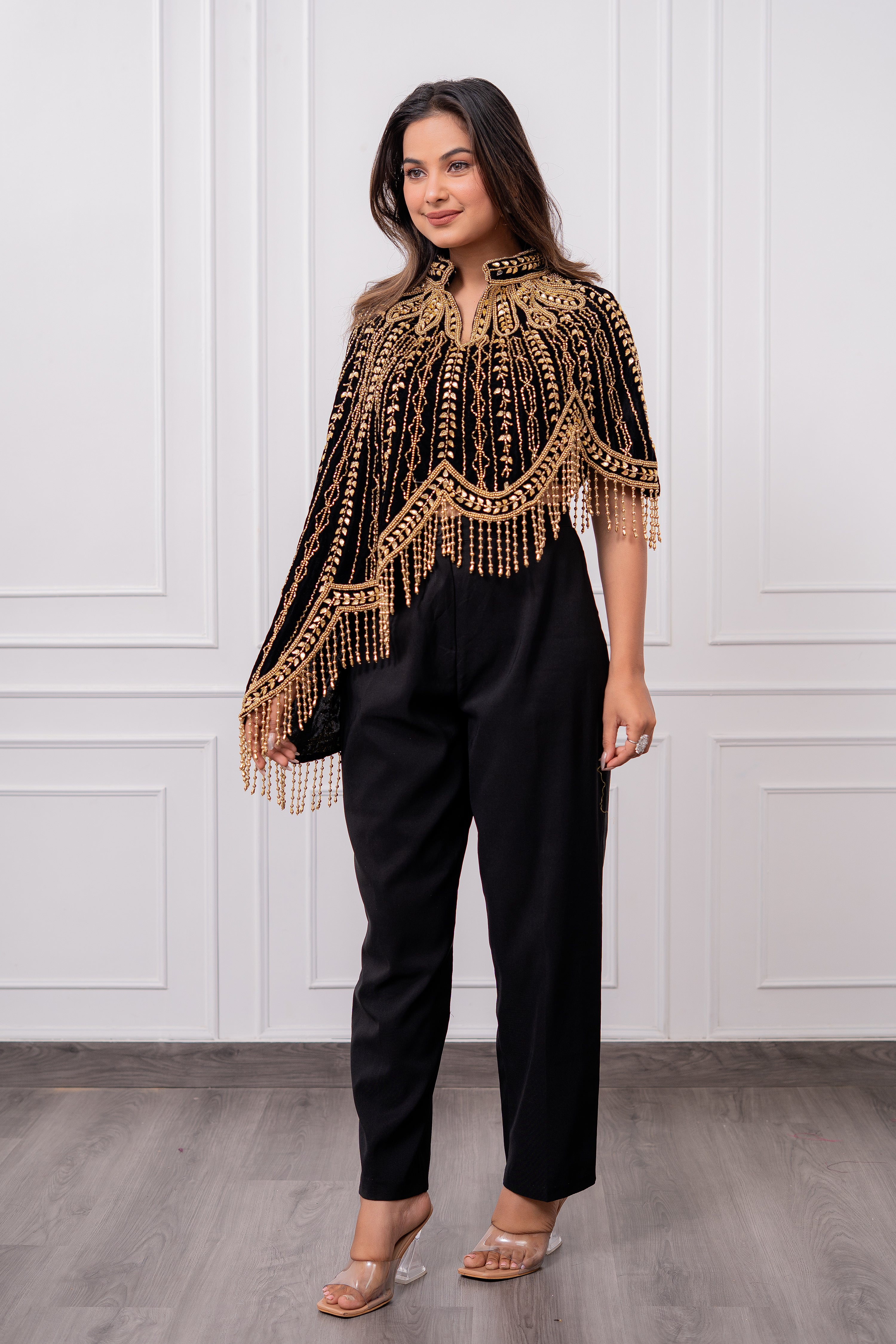 Butterfly Golden Cape