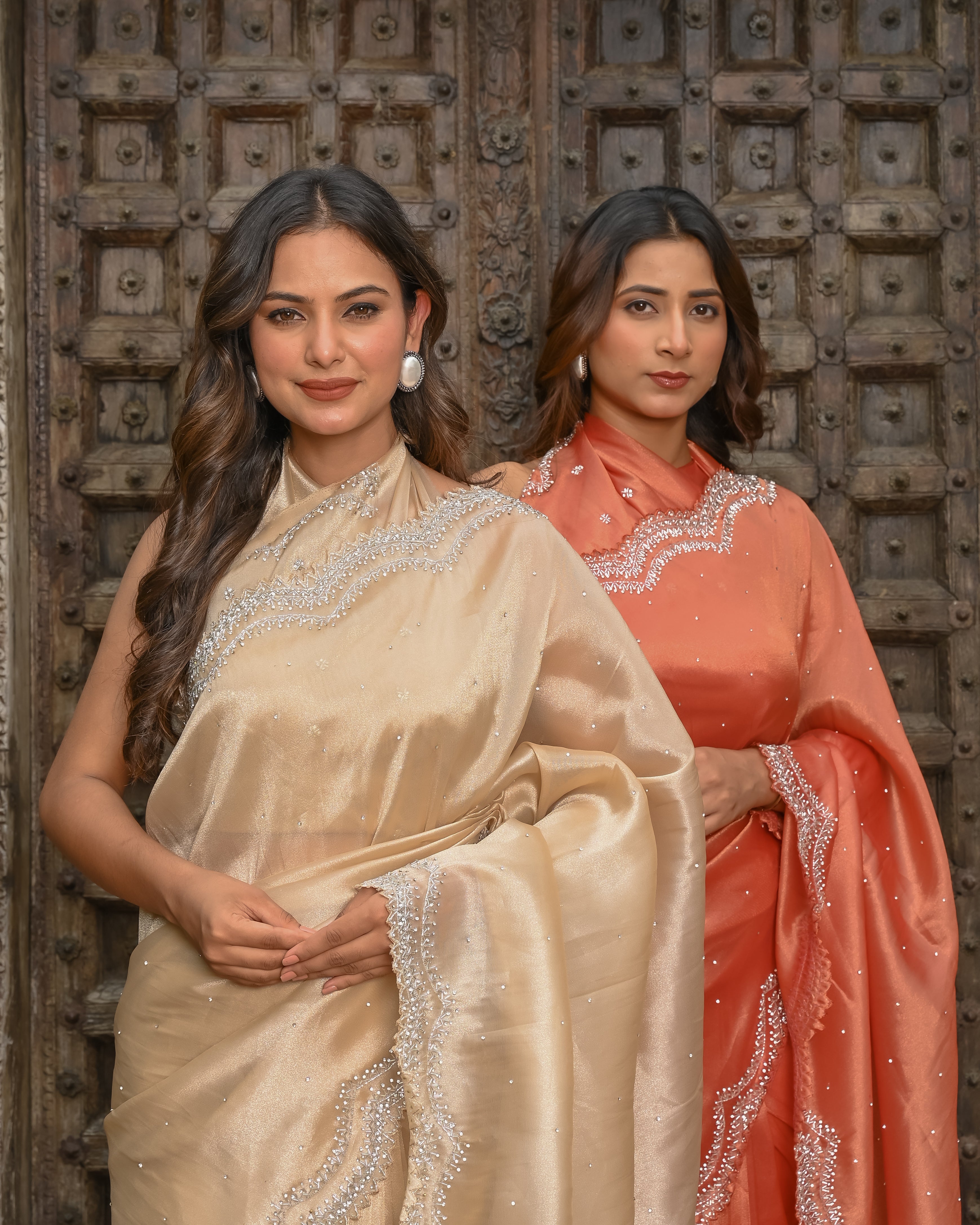 Regal Glow Tissue Saree