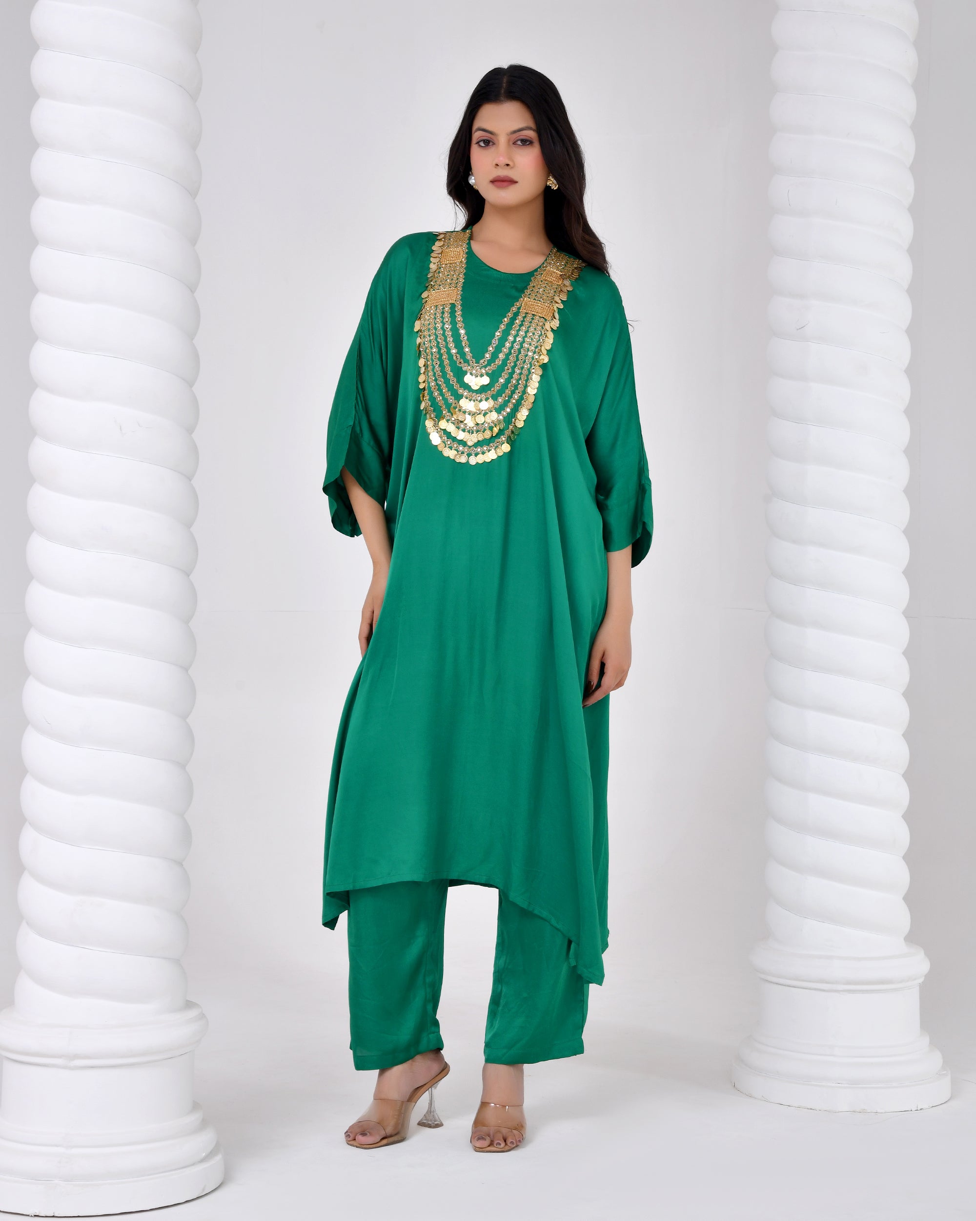 Emerald Noor Kaftan Set