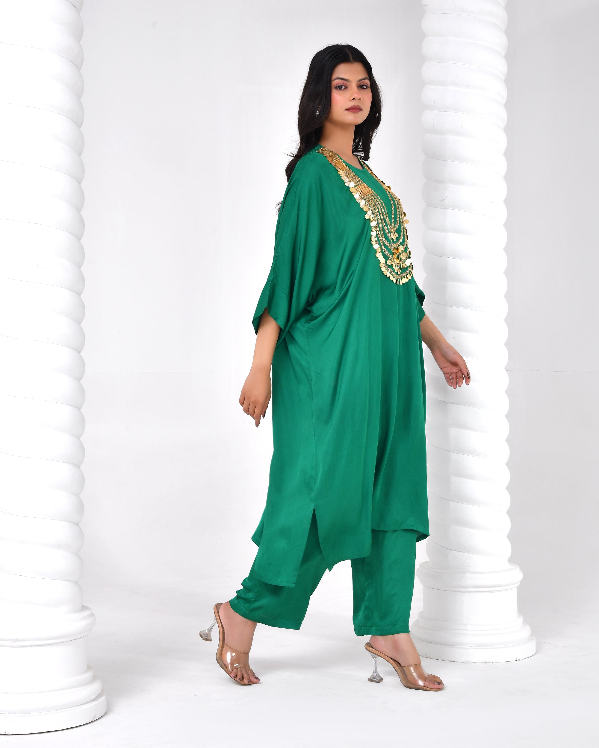 Emerald Noor Kaftan Set