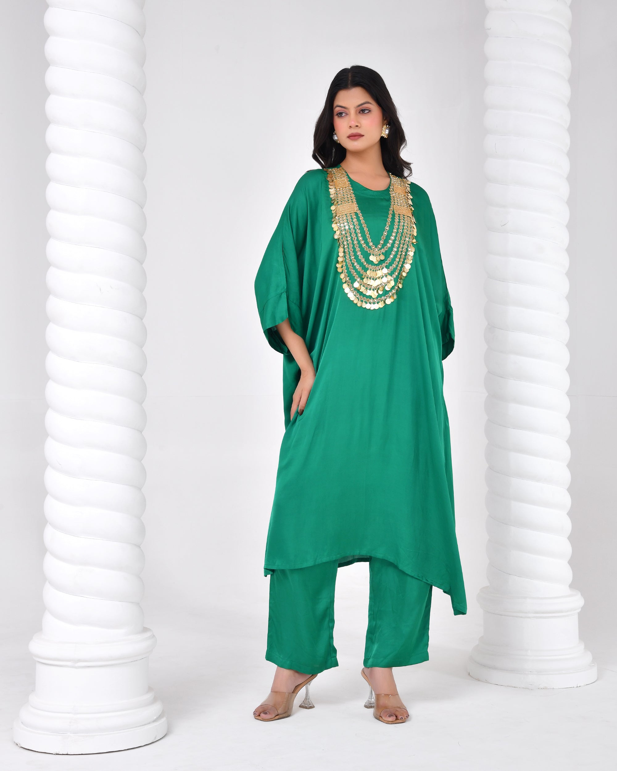 Emerald Noor Kaftan Set