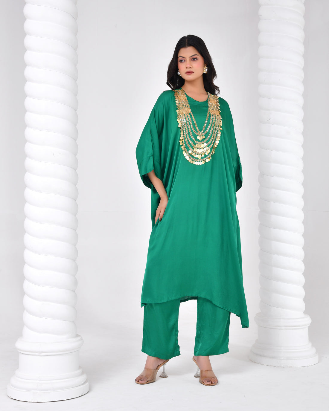 Emerald Noor Kaftan Set