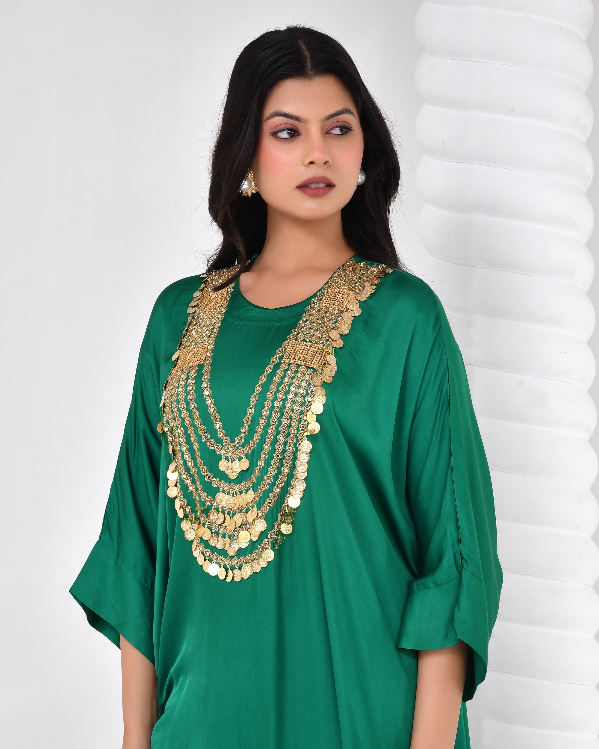 Emerald Noor Kaftan Set