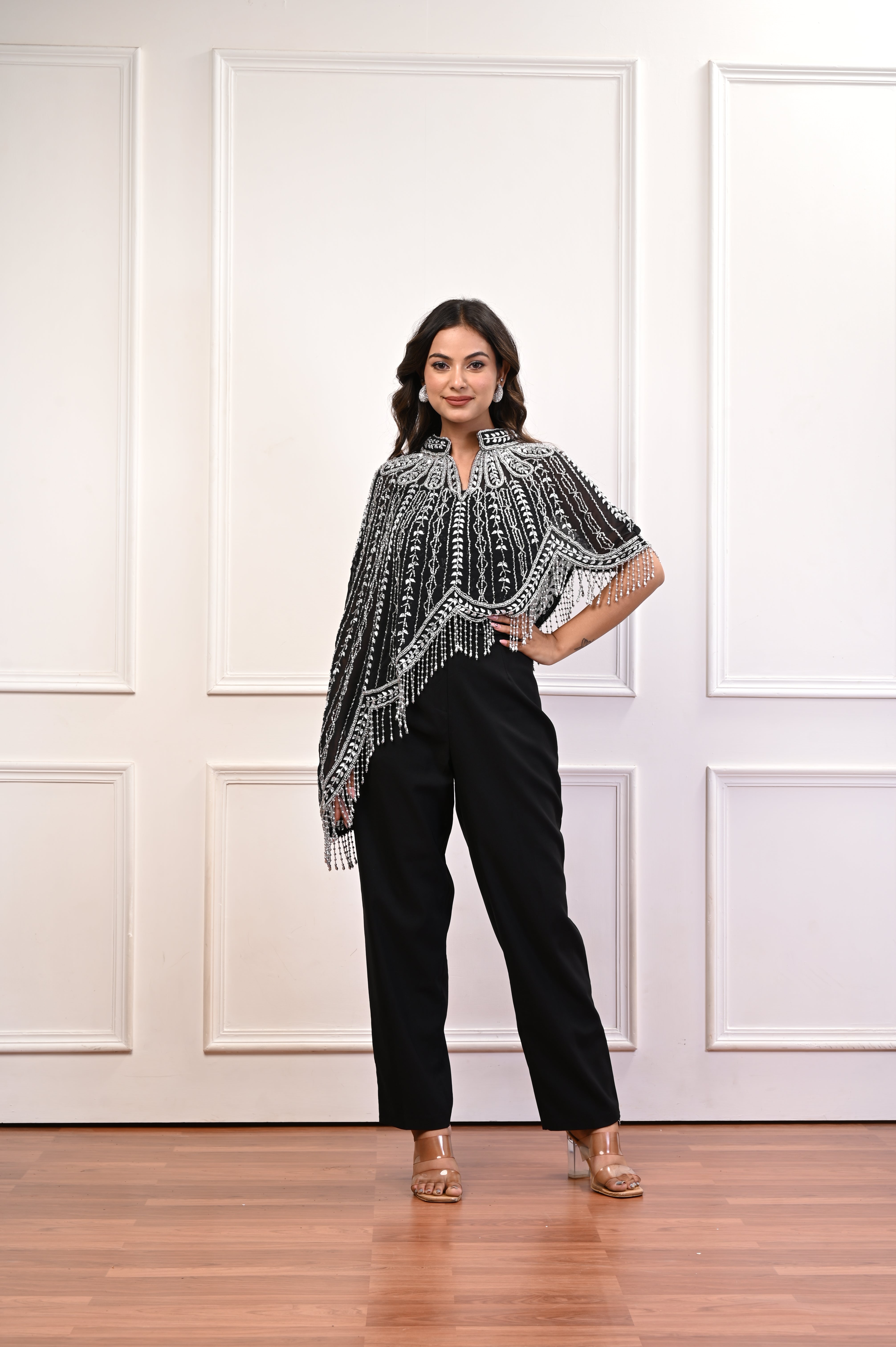 Silver Butterfly Cape