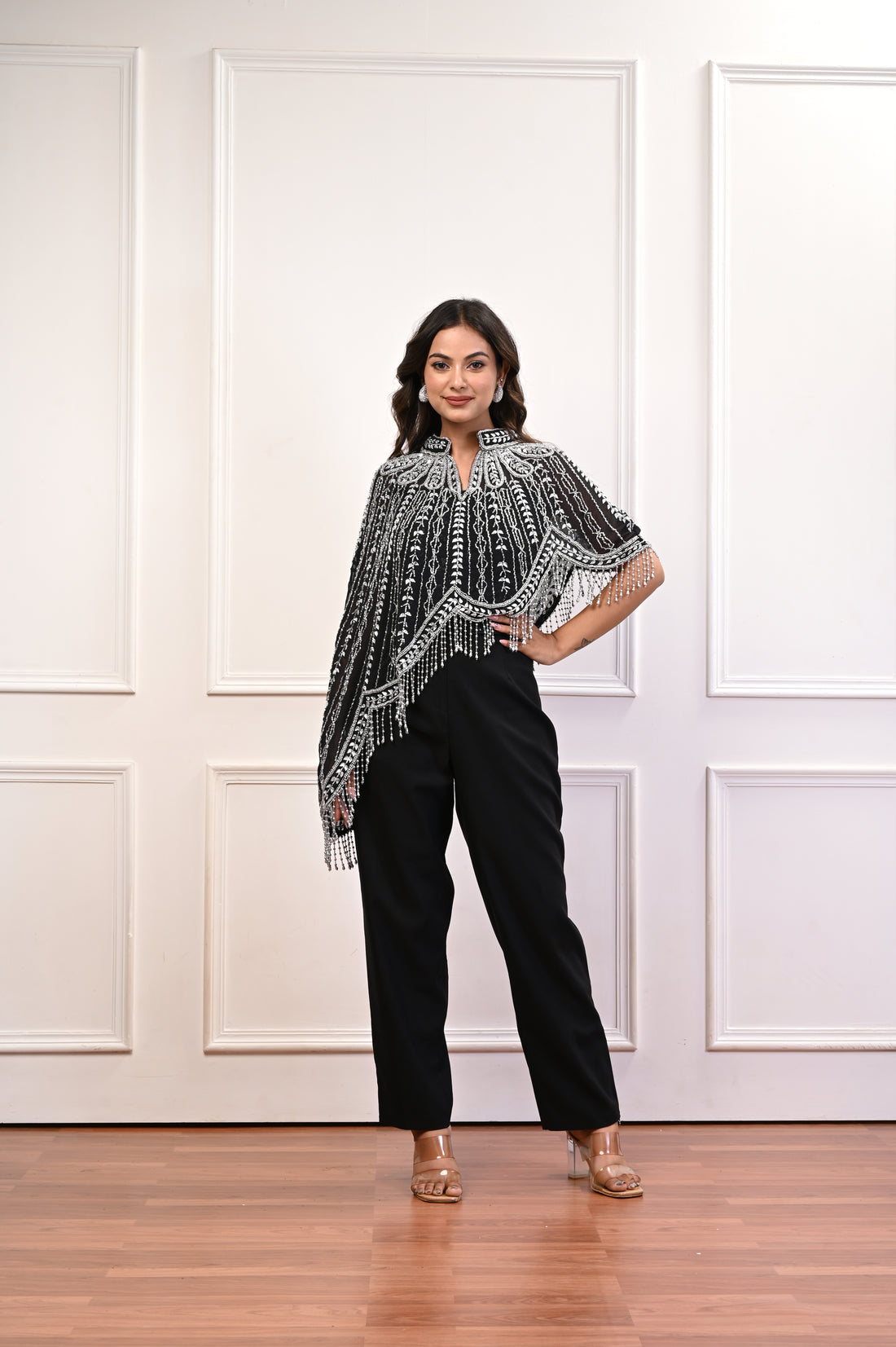 Silver Butterfly Cape