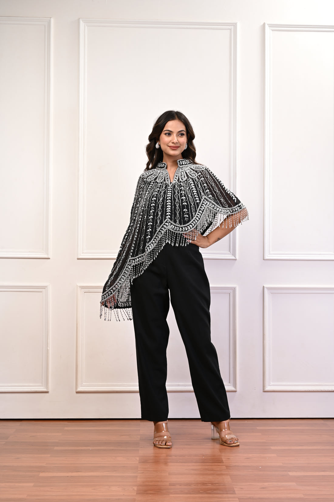 Silver Butterfly Cape