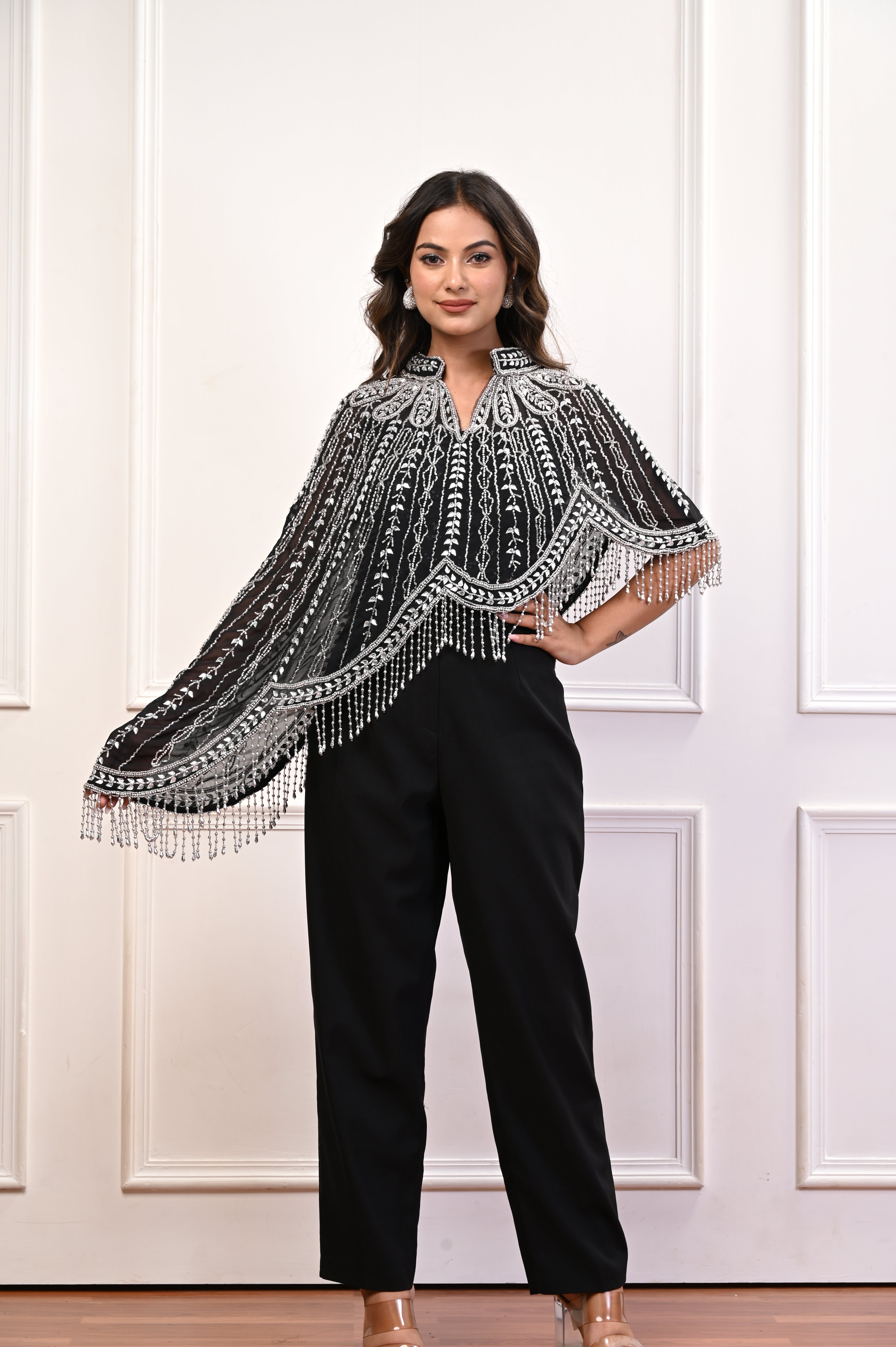 Silver Butterfly Cape