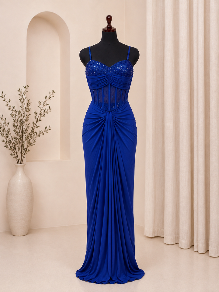 Draped corset muse set