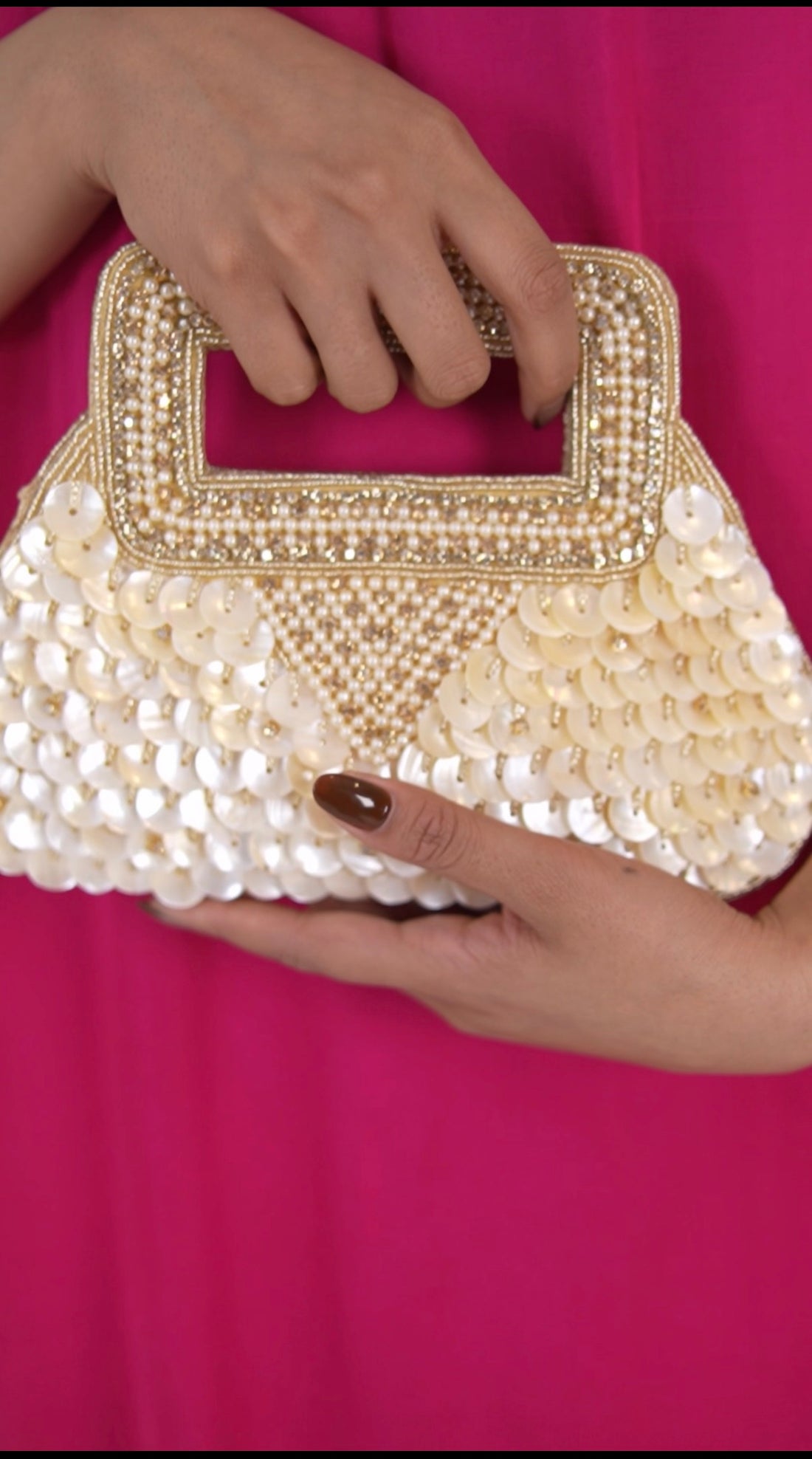Pearl shell bag