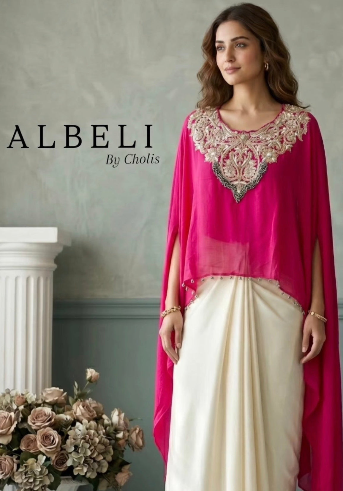 Pink Opulence Drape Co-ord