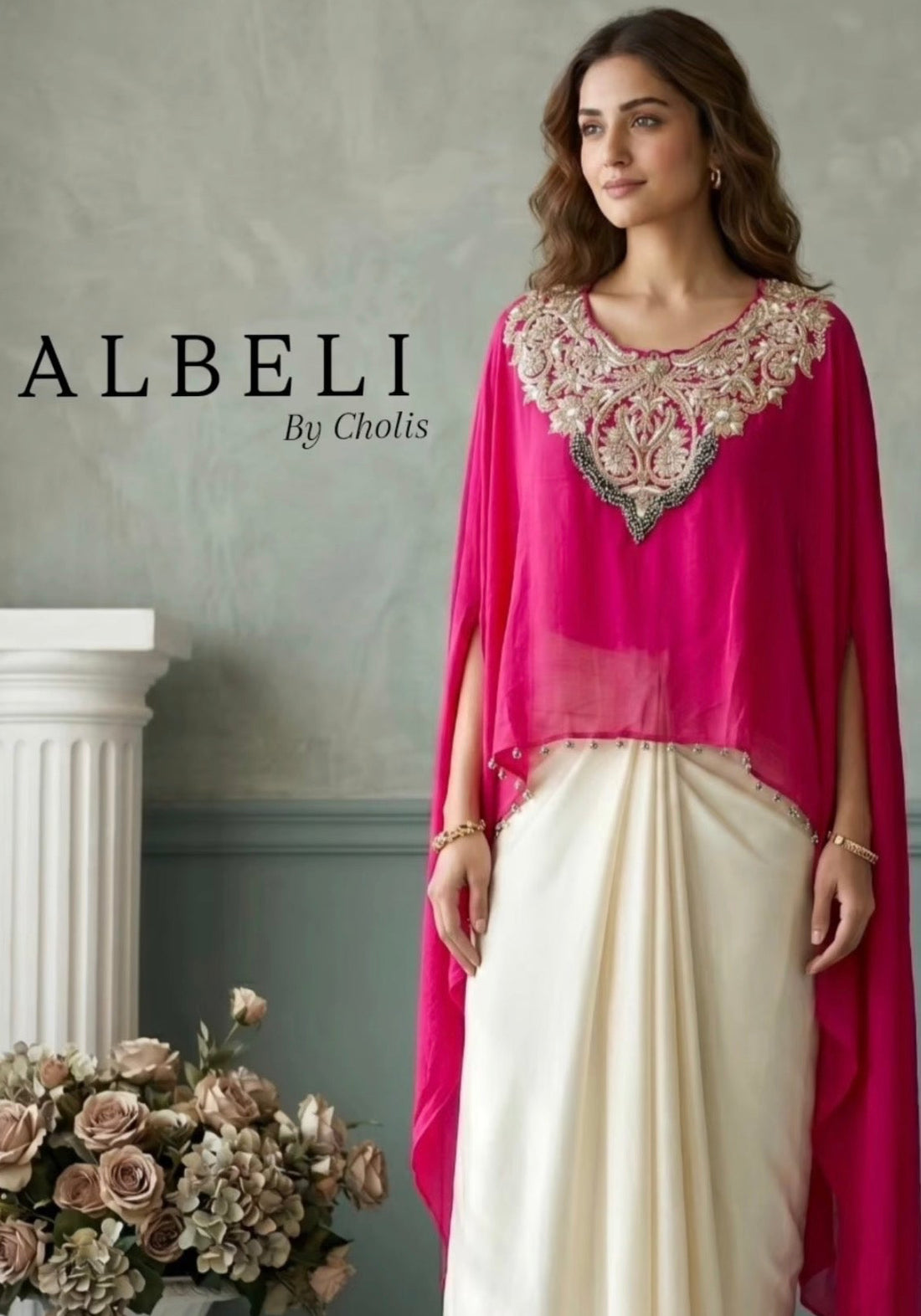 Pink Opulence Drape Co-ord