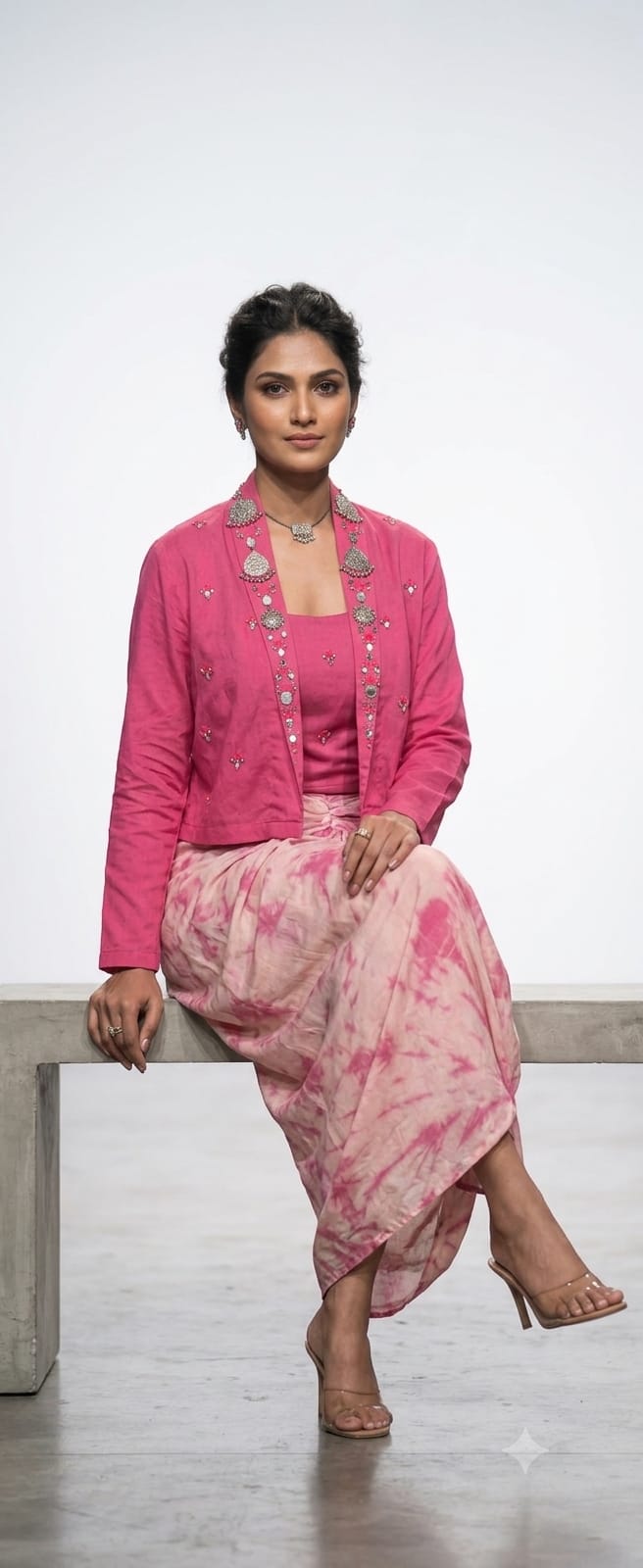 Bloom & Blush Jacket Set