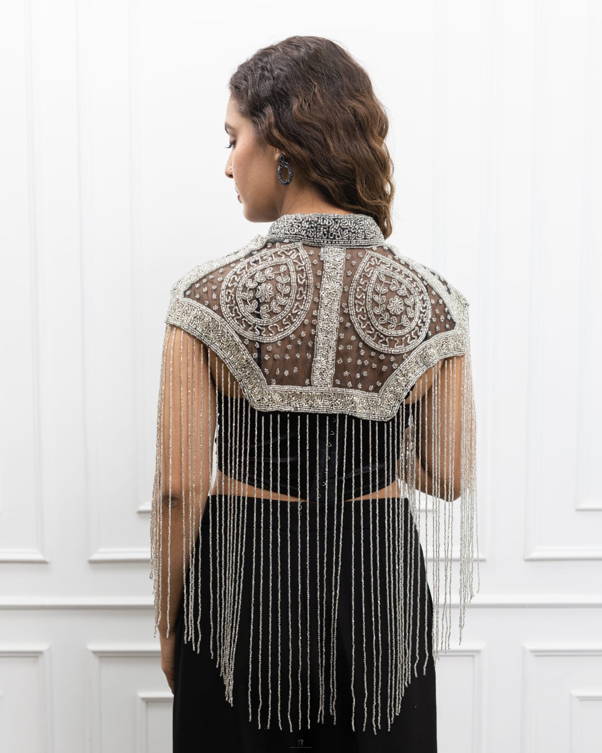 Moonlight Silver tubelight cape