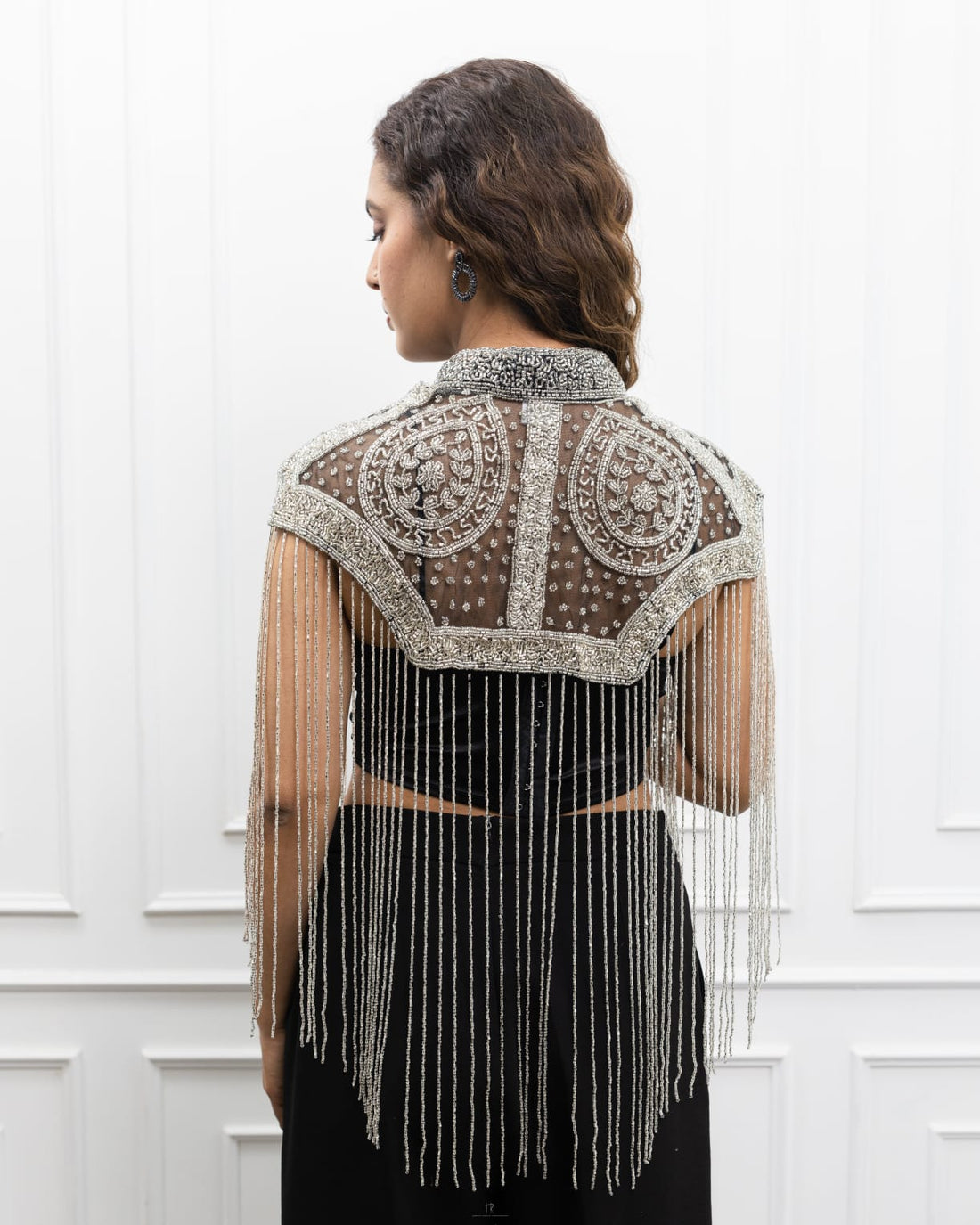 Moonlight Silver tubelight cape