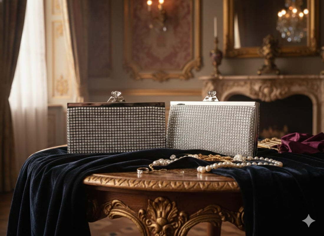 The Rhinestone clutch