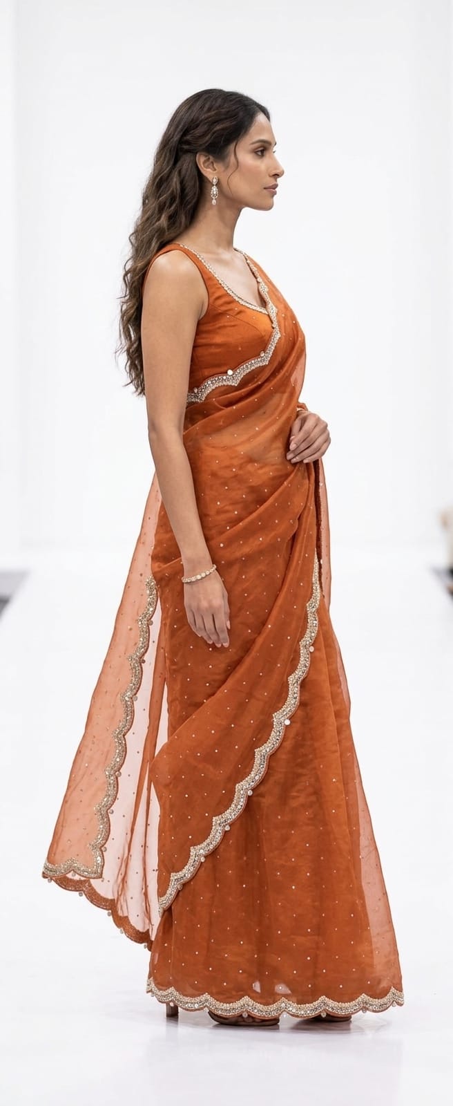 Regal Amethyst Saree