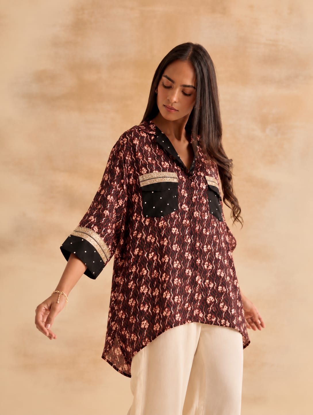 Bloom Linen Kurta Set