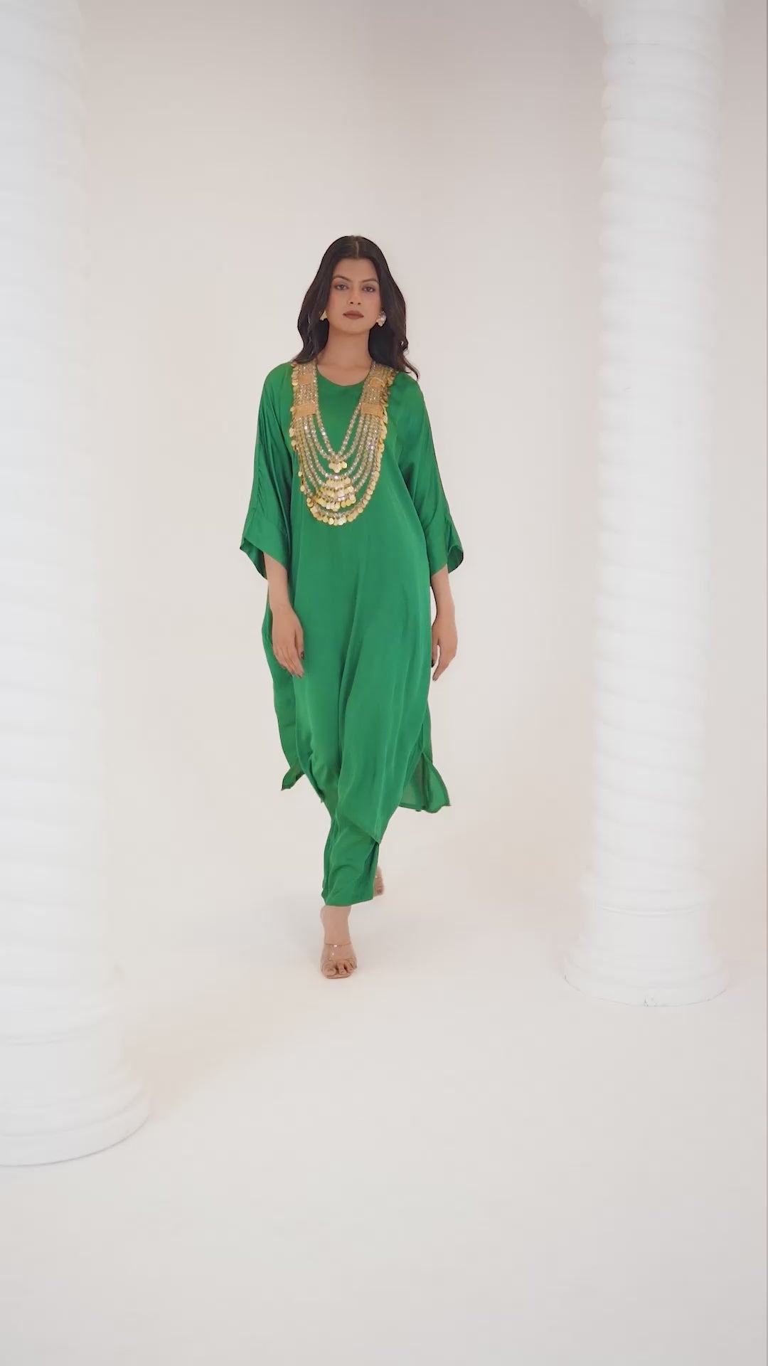 Emerald Noor Kaftan Set