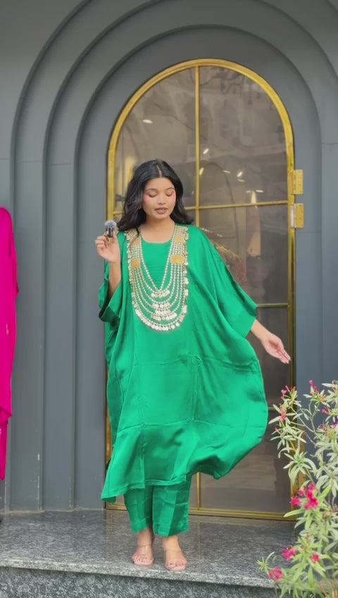 Emerald Noor Kaftan Set