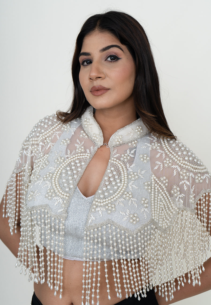 Pearlescent Elegance Cape