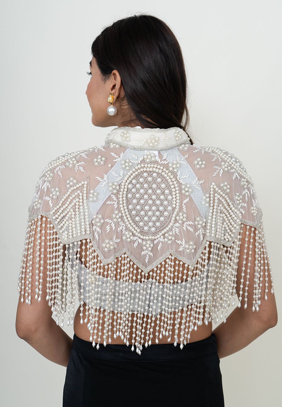 Pearlescent Elegance Cape
