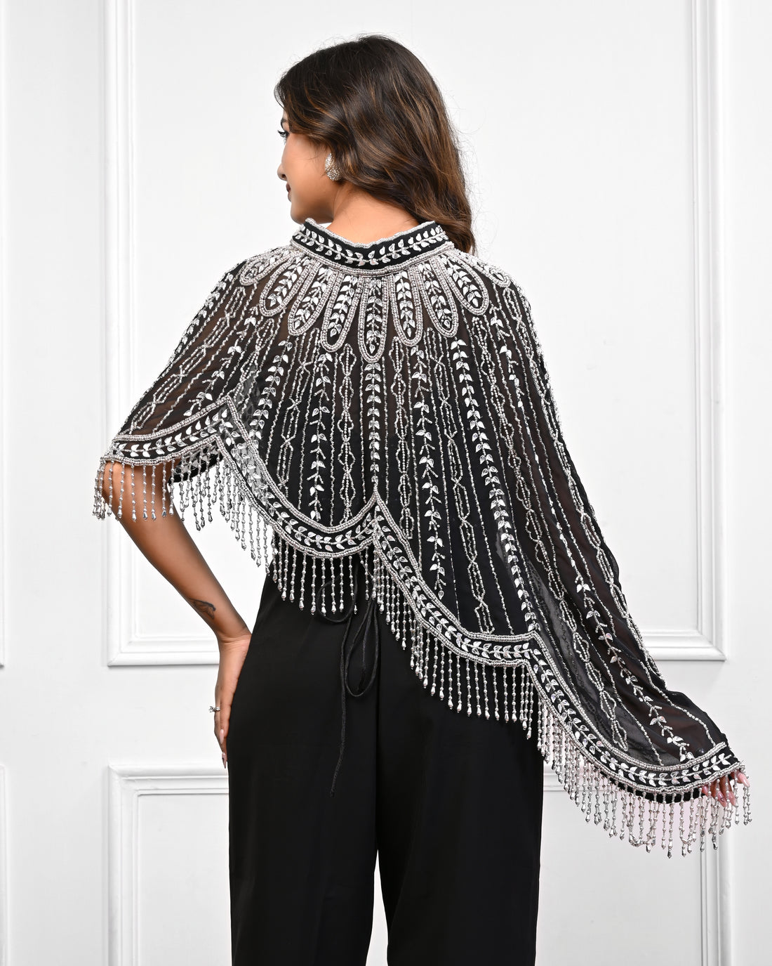 Silver Butterfly Cape