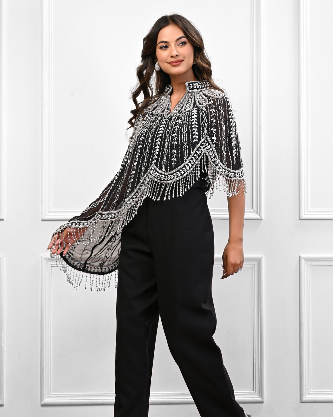 Silver Butterfly Cape