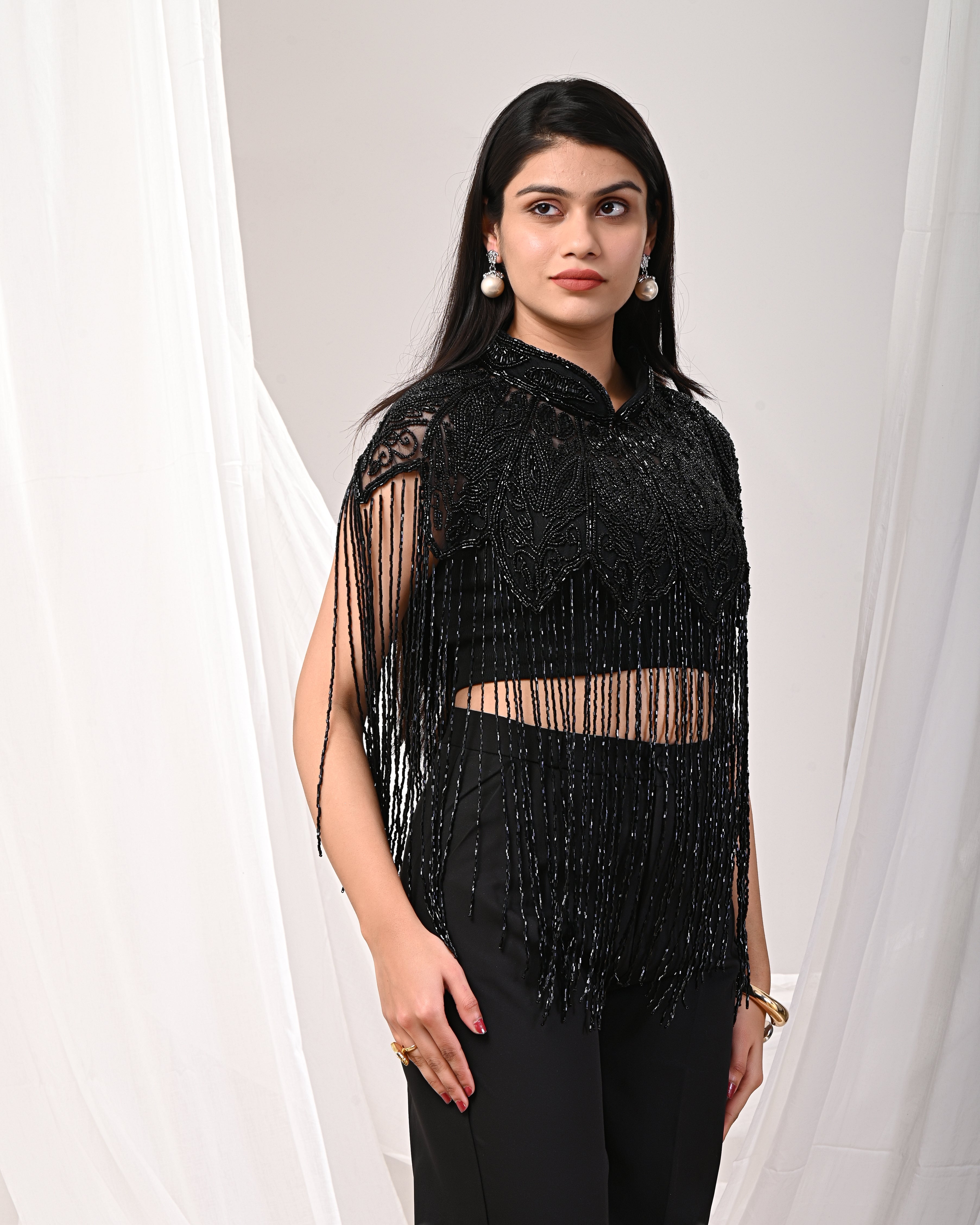 Midnight Glamour Cape