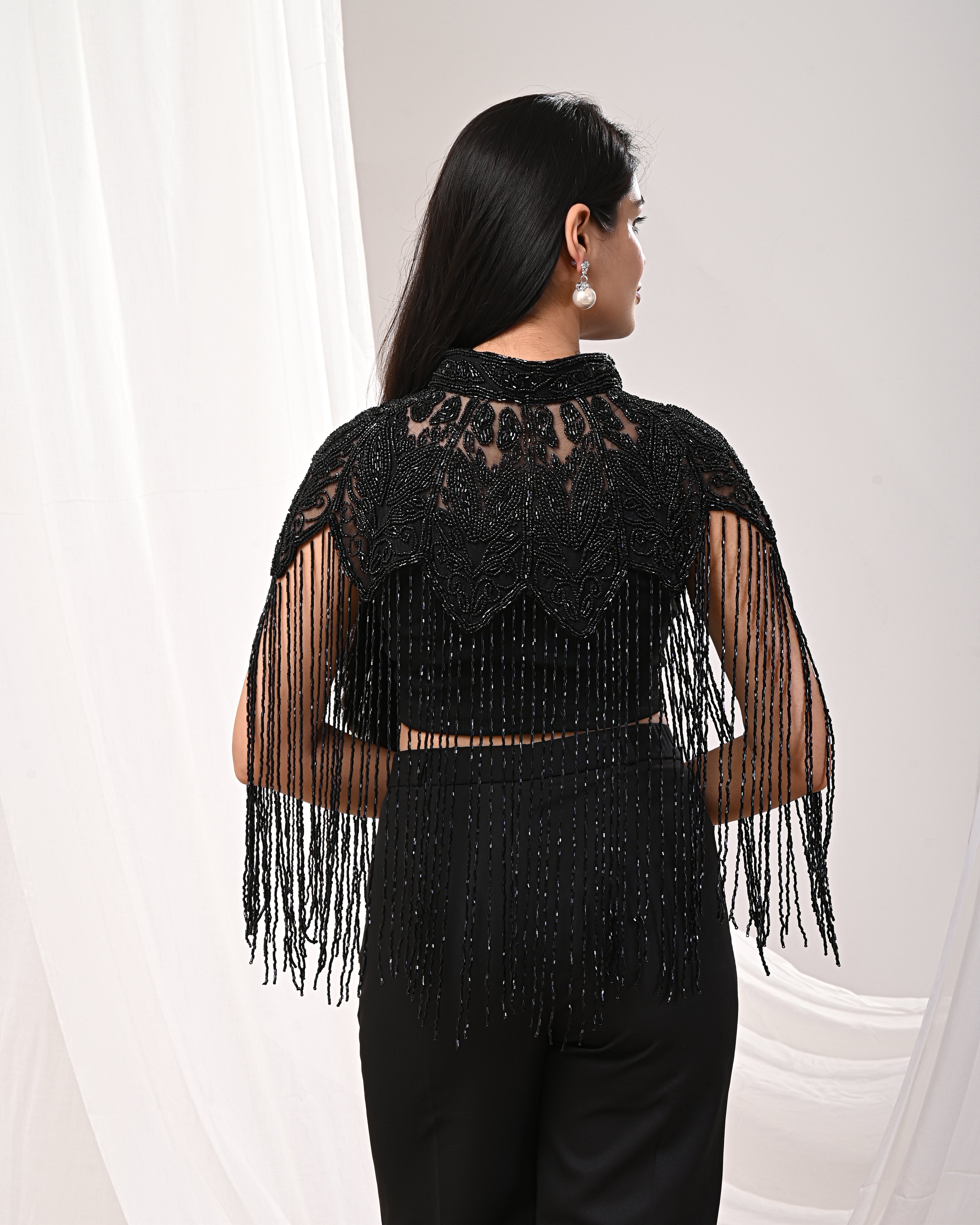 Midnight Glamour Cape