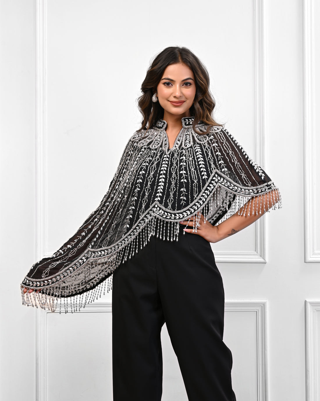 Silver Butterfly Cape