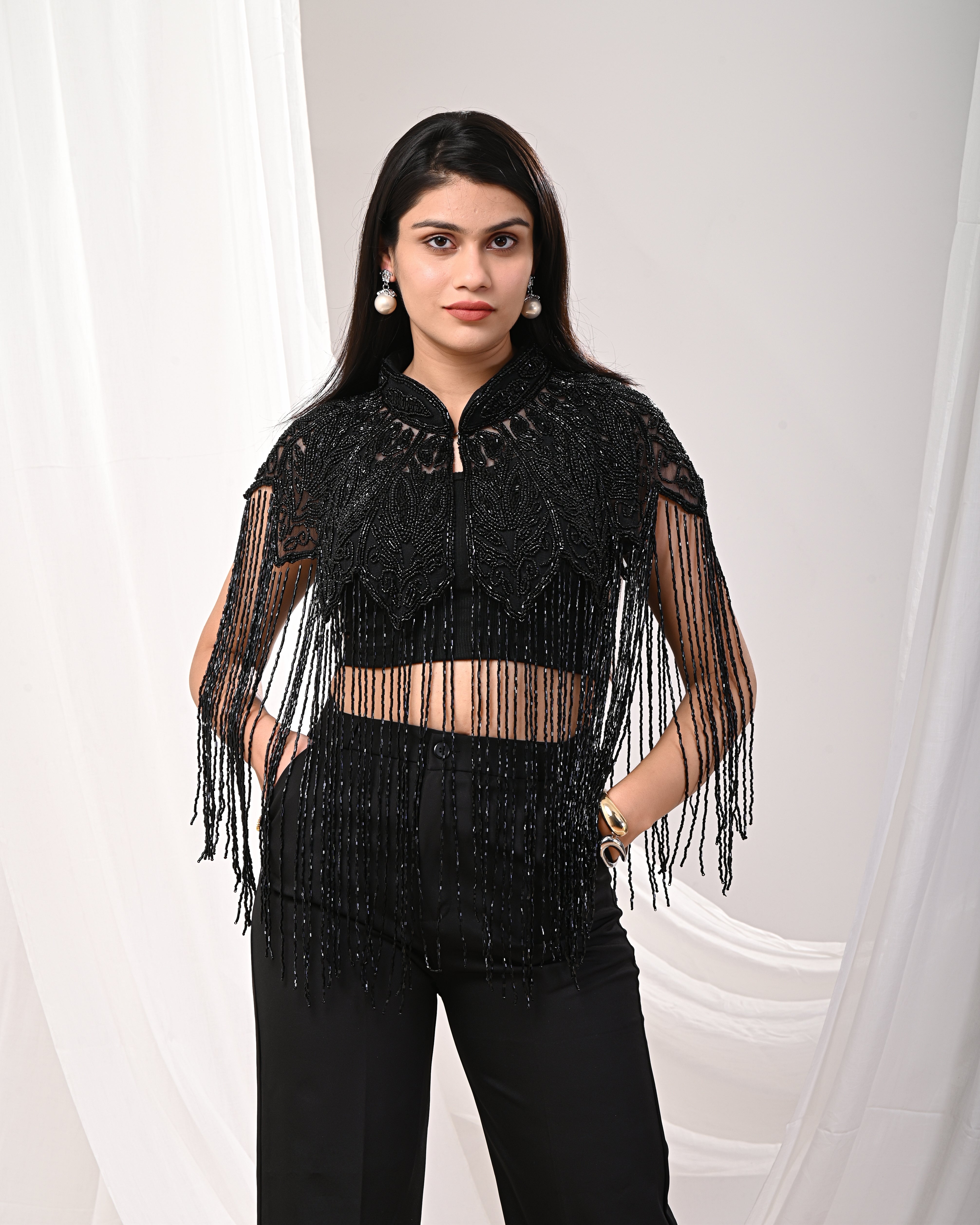 Midnight Glamour Cape