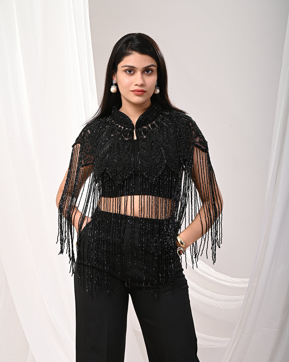 Midnight Glamour Cape